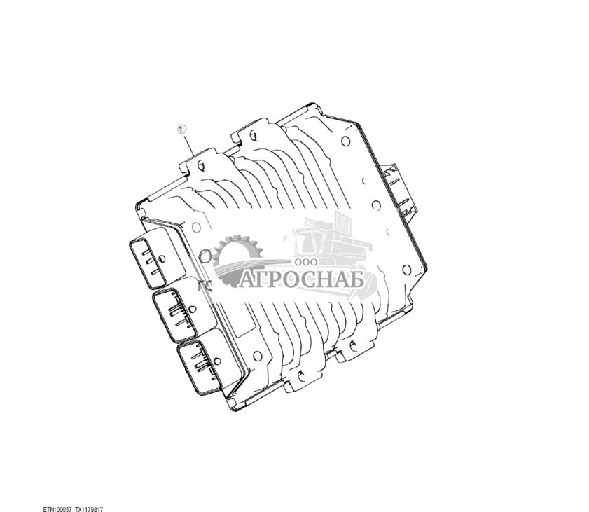 Блок управления машиной, VCU ( - 329327) - ST930263 301.jpg